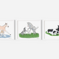 Set of 3 Horse Nursery Prints