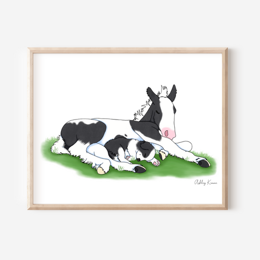 Gypsy Vanner Horse Nursery Print