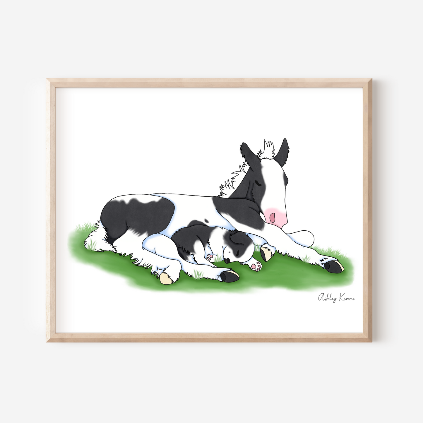 Set of 3 Horse Nursery Prints