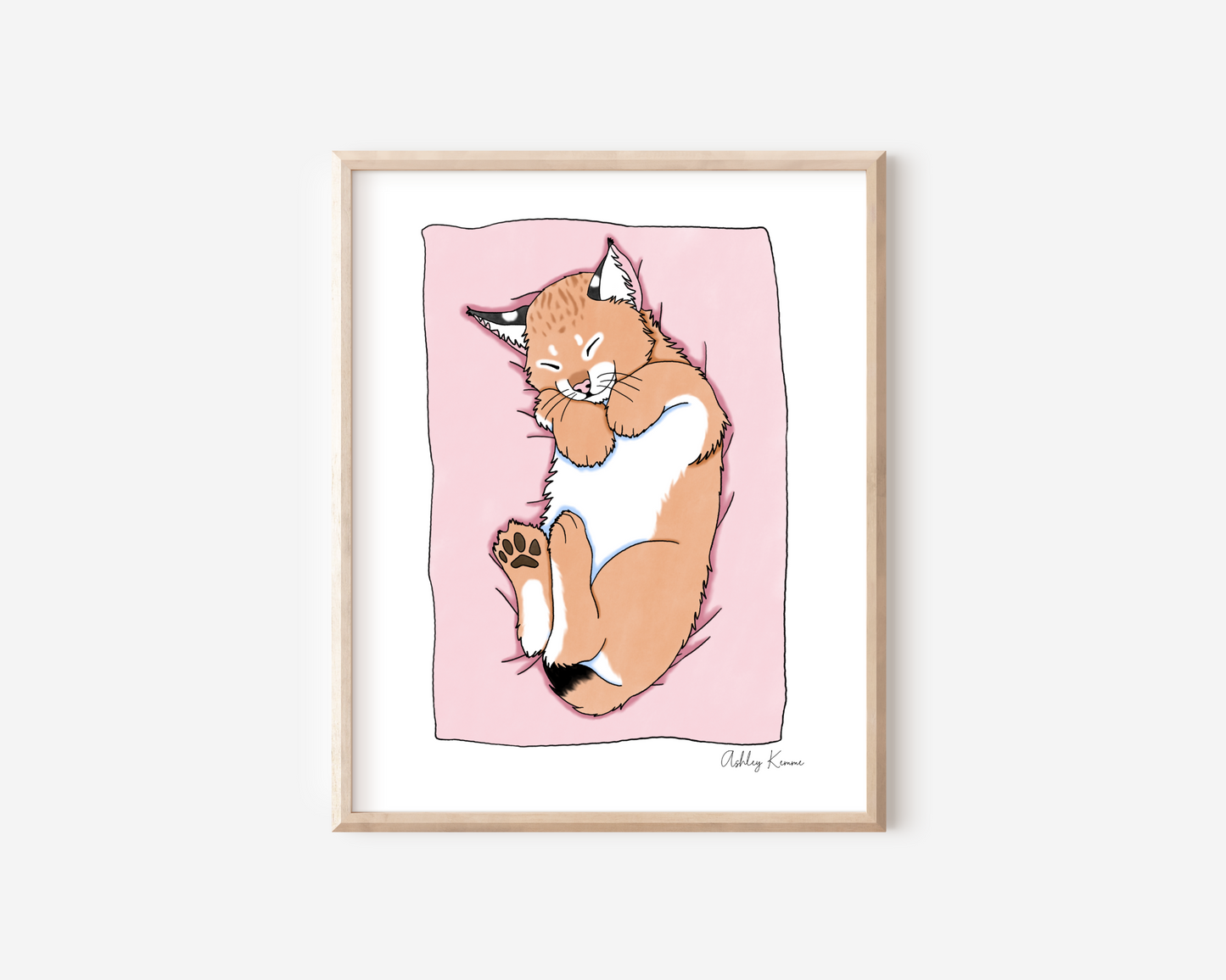 Set of 6 Safari Nursery Art