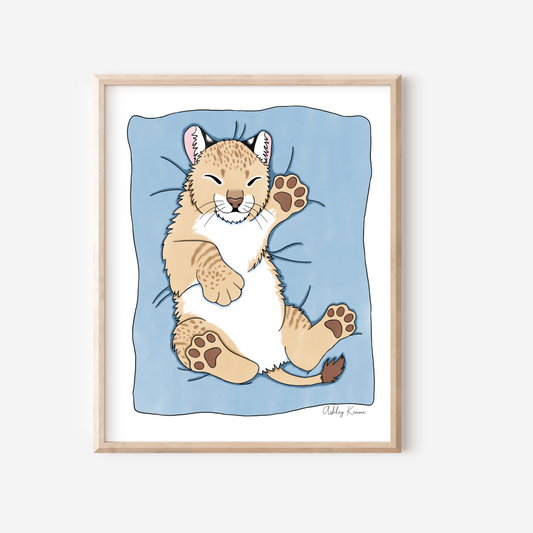 Lion Nursery Print