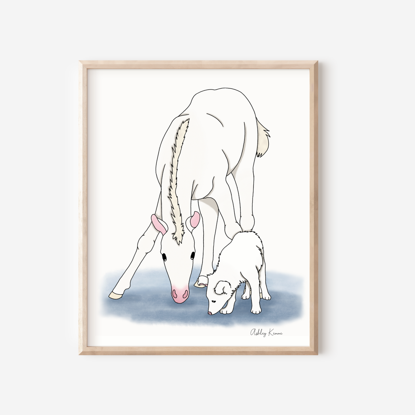 Set of 3 Horse Nursery Prints