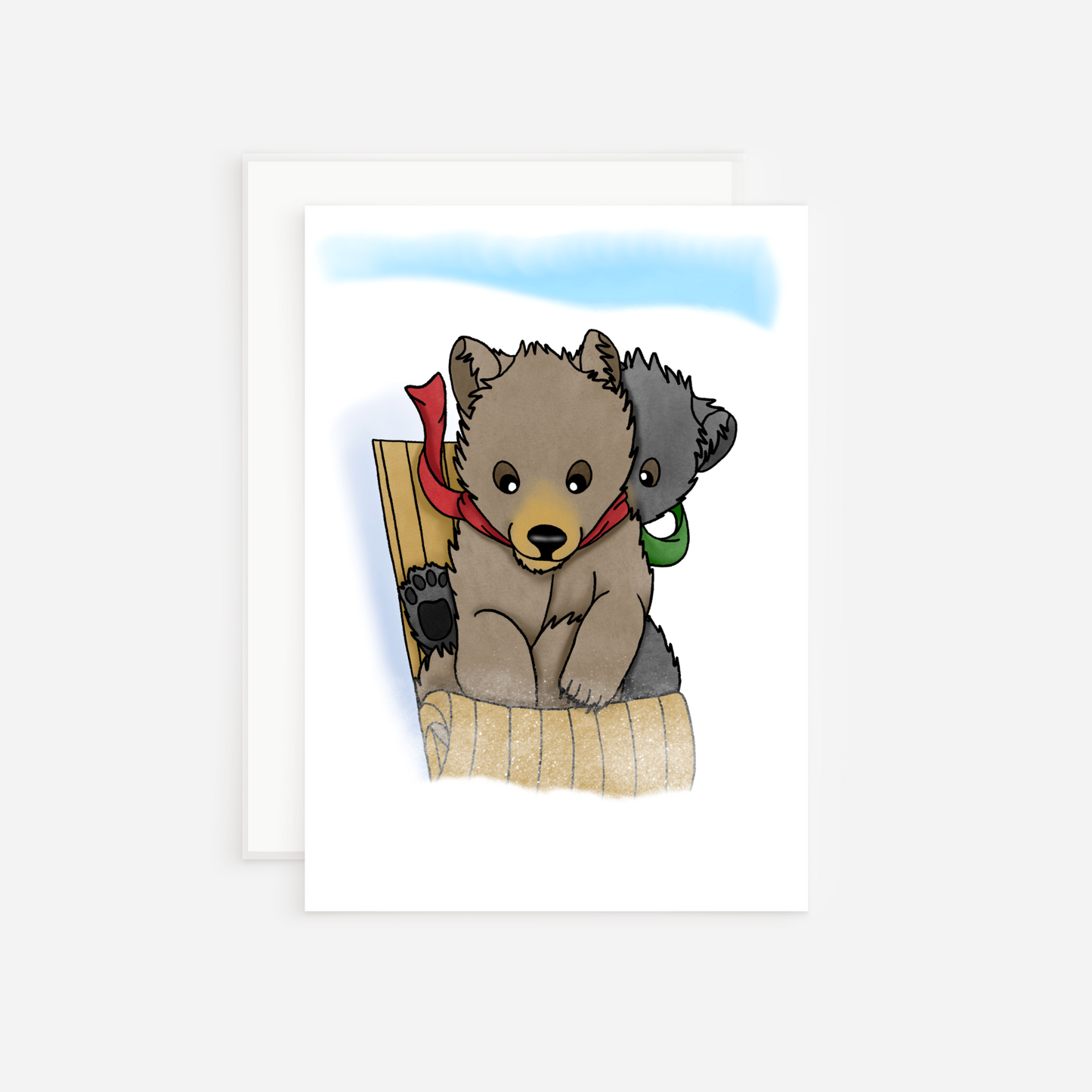 Bear Christmas Card