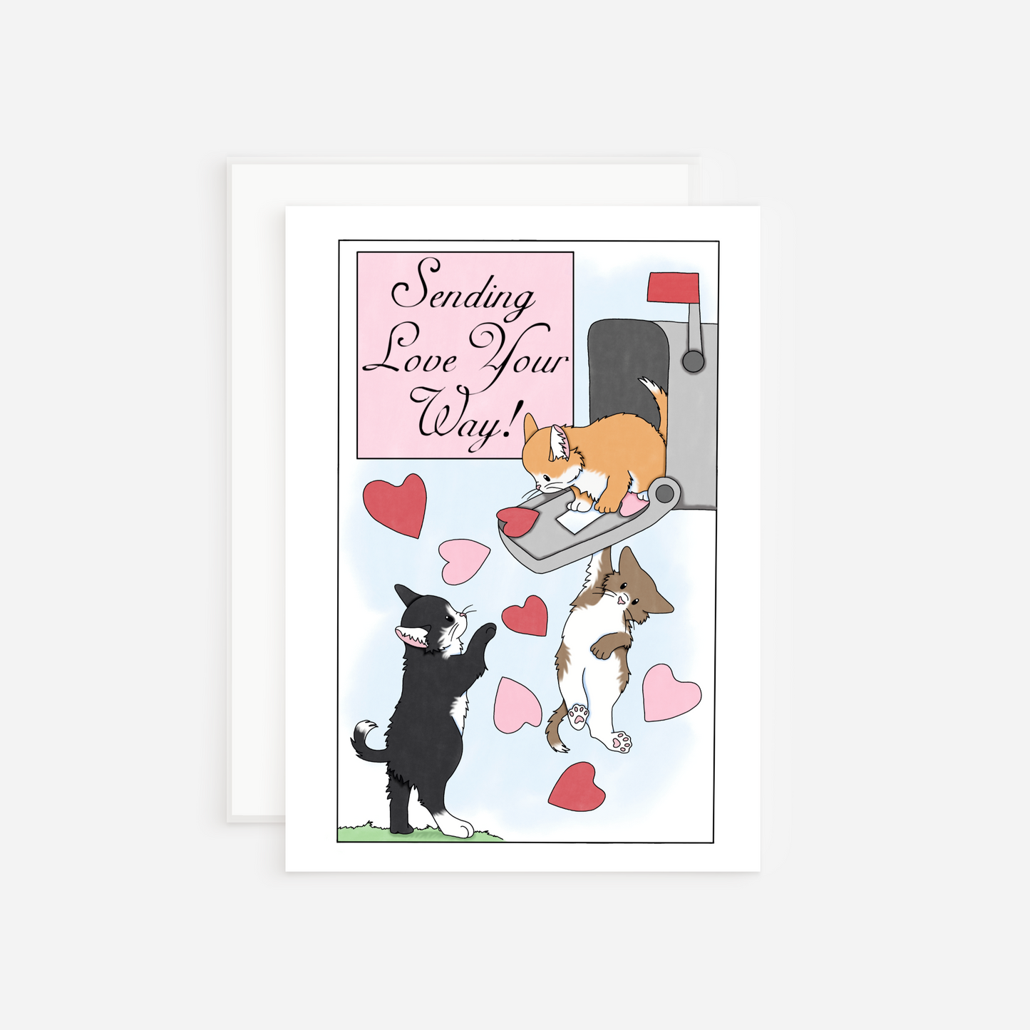 Kitten Valentine’s Day Card