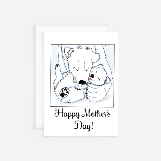 Polar Bear Mother’s Day Card