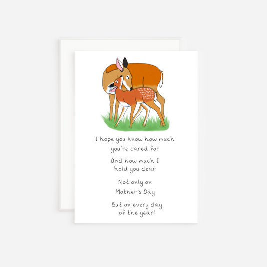 Deer Mother’s Day Card