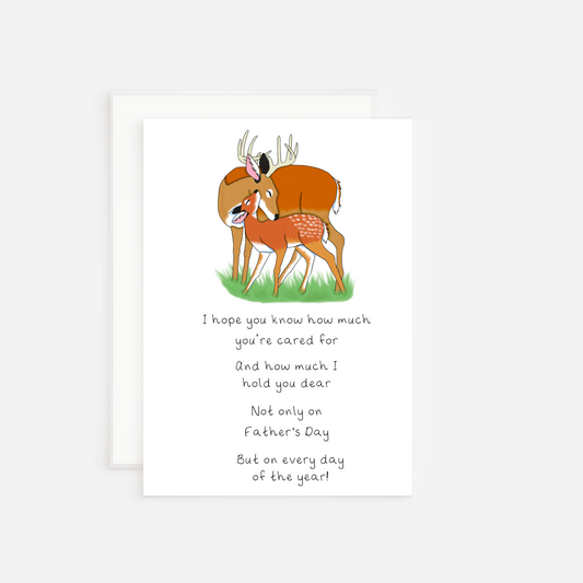 Deer Father’s Day Card