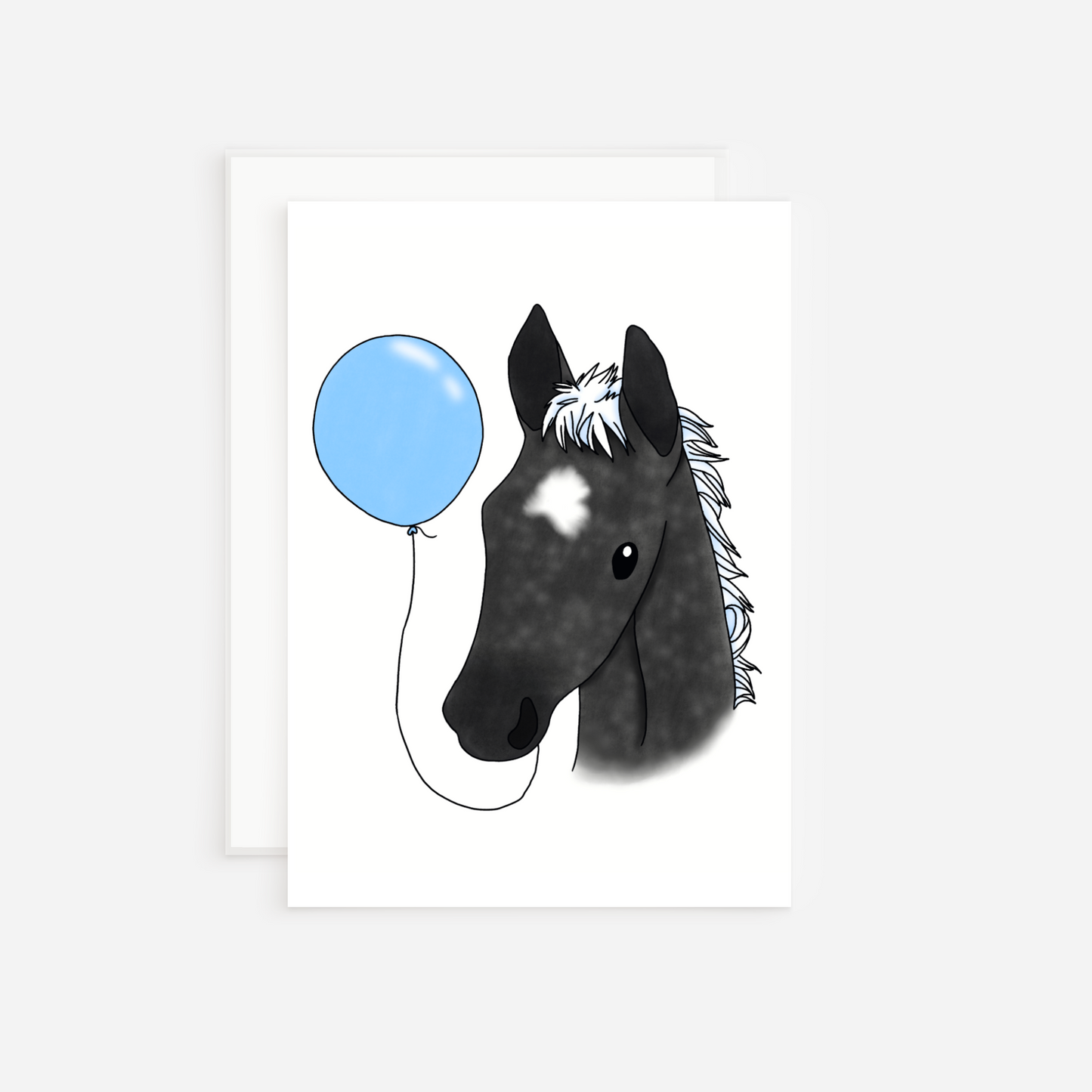 Horse Birthday Card