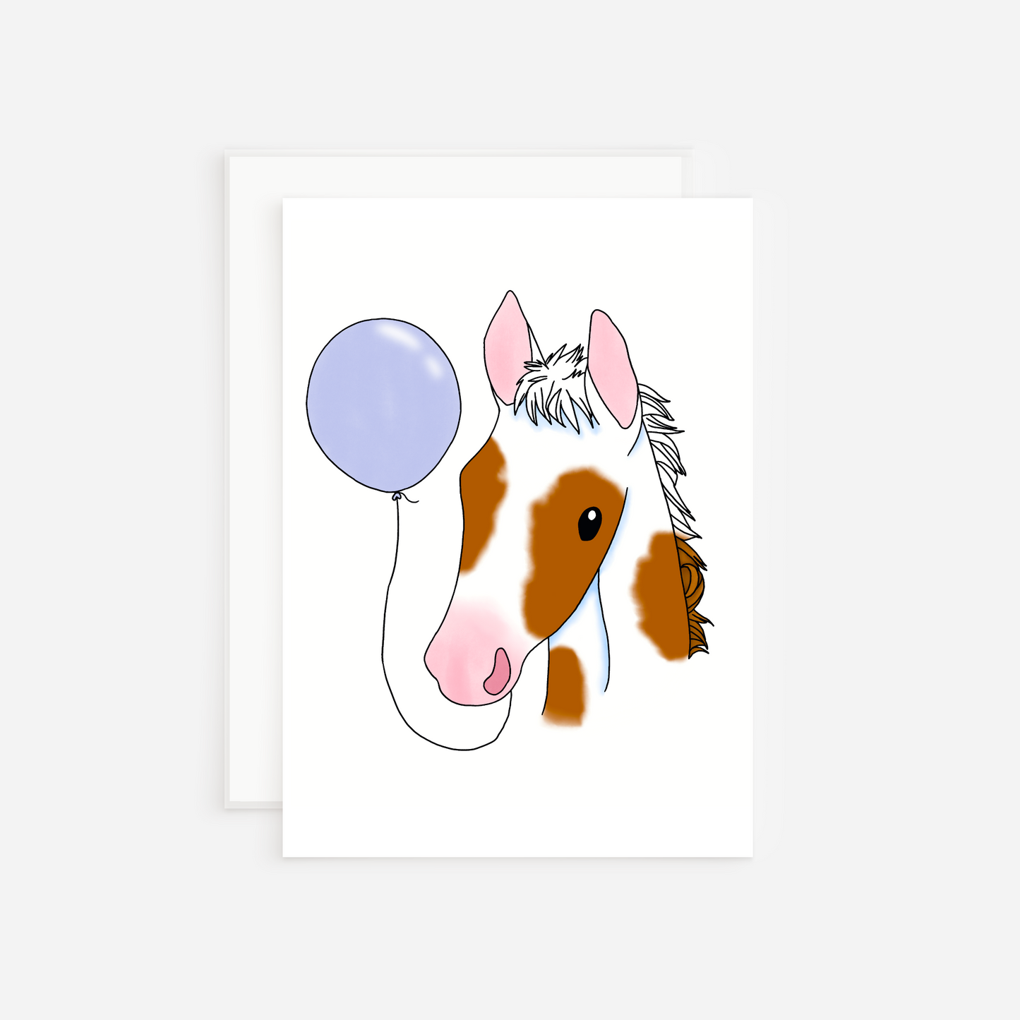 Horse Birthday Card