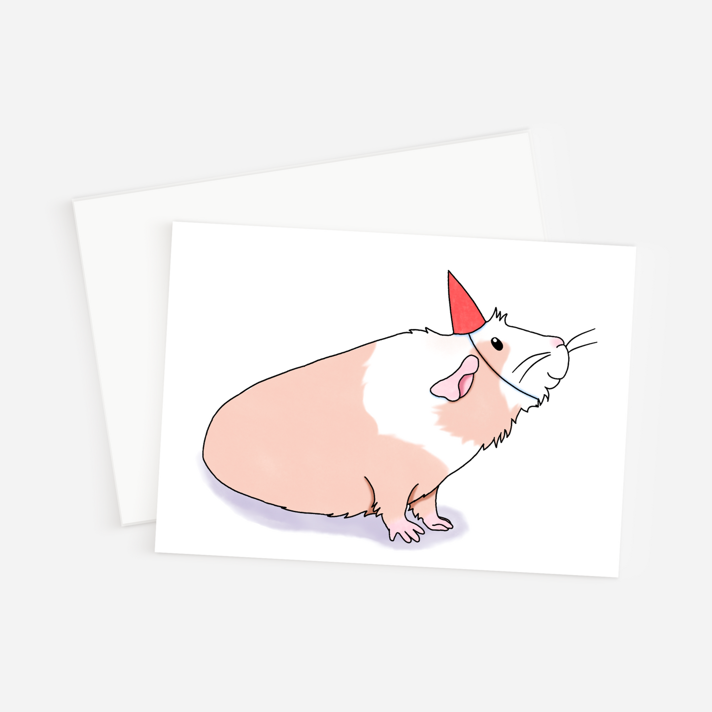 Guinea Pig Birthday Card