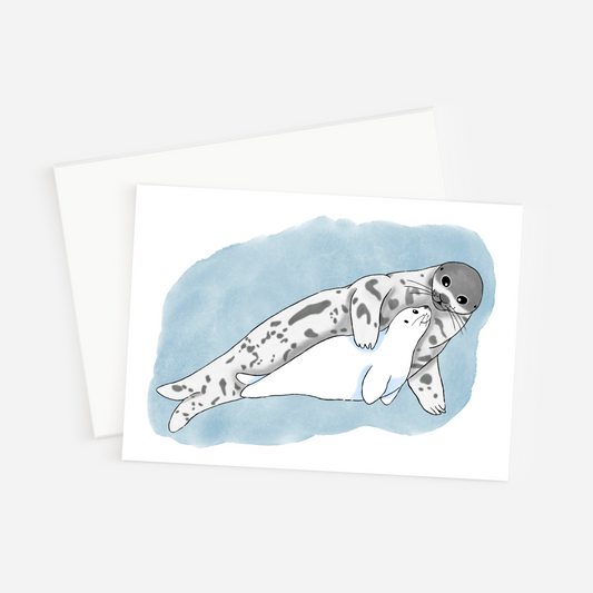 Harp Seal Mother’s Day Card